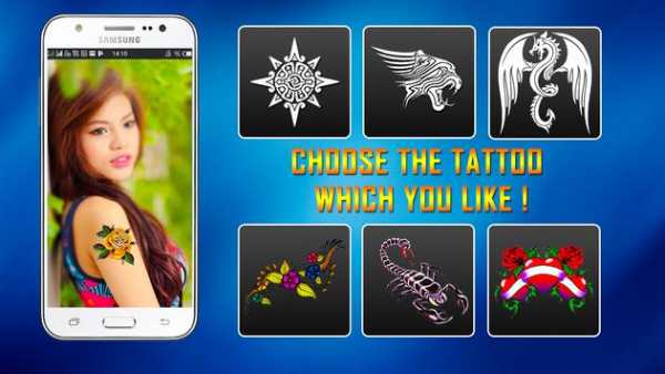 Tattoo Your Photo: Photo Editor 4 تصوير الشاشة