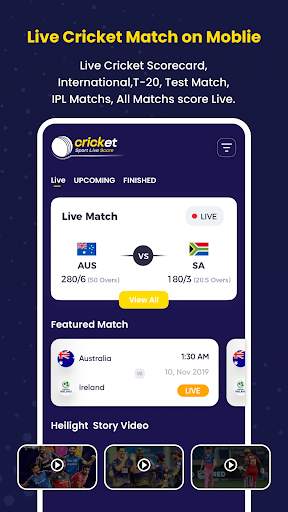 Cricket Live Line - Tv Score screenshot 1