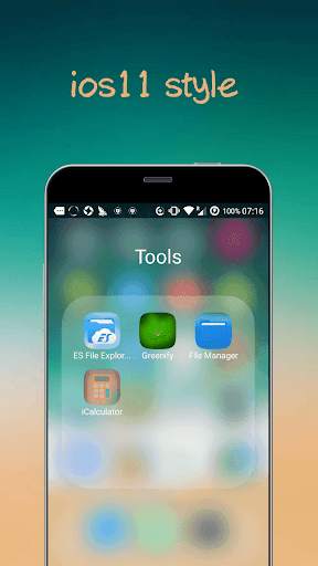 iLauncher X iOS11 theme screenshot 2