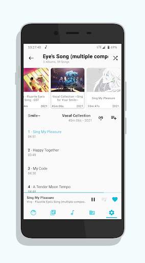 Music Player GO screenshot 3