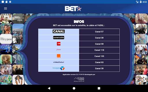 BET screenshot 9