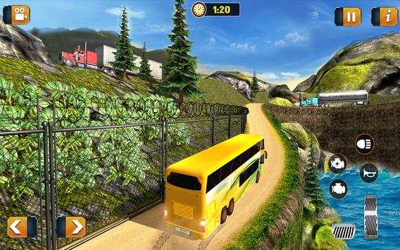 Uphill Offroad Coach Bus Driver Simulator 2018 screenshot 7