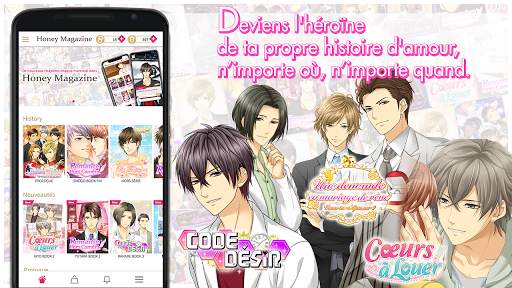 Honey Magazine - Otome game gratuit screenshot 5