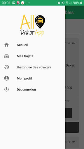 Allo Dakar App screenshot 3