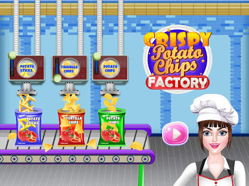 Crispy Potato Chips Factory: Snacks Maker Games screenshot 1