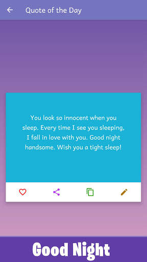 Sweet Good Night Messages & Good Night Quotes screenshot 8