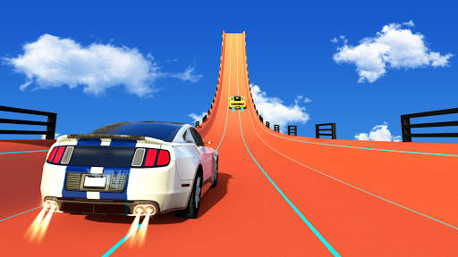 Ramp Car Stunts: GT Mega Ramps screenshot 3