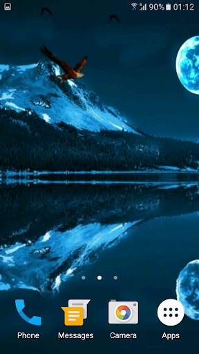 Moonlight 3D Wallpaper Free screenshot 1
