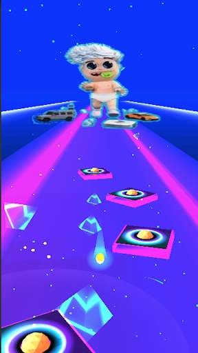Vlad bumaga A4-Kids Dancing Tiles Hop screenshot 4