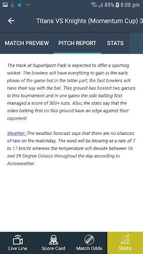 Cricnet- Cricket Live Line screenshot 4