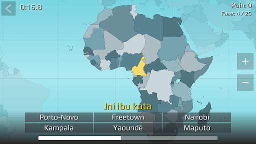 Kuis Peta Dunia screenshot 3