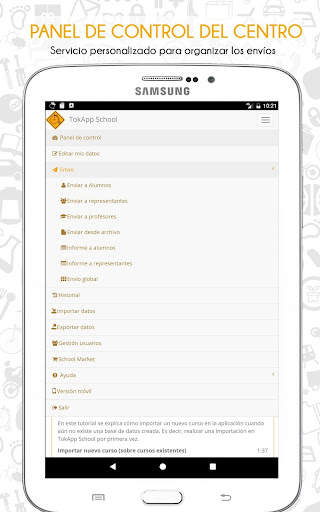TokApp School: Comunicación screenshot 10