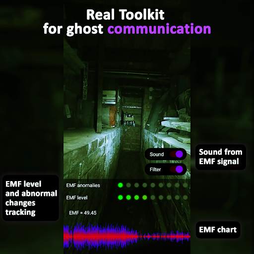 EMF Ghost Detector and Camera screenshot 1