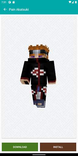Akatsuki Skins for Minecraft screenshot 3