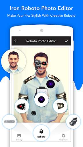 Iron Roboto Photo Editor screenshot 2