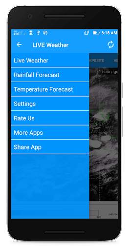 Weather India: Satellite Live Image screenshot 1