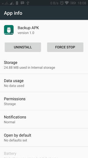 Backup APK screenshot 3
