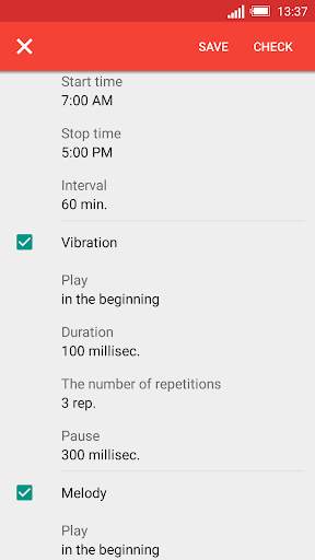 Speaking clock DVBeep screenshot 3