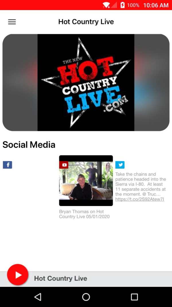 Hot Country Live screenshot 1