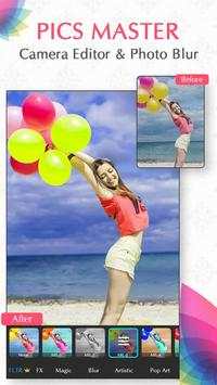 Pics Master - Camera Editor & Photo Blur screenshot 4