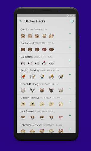STIKRZ - Dogs Stickers for WhatsApp WAStickerApps screenshot 1