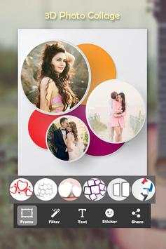3D Photo Collage Editor 2017 screenshot 1