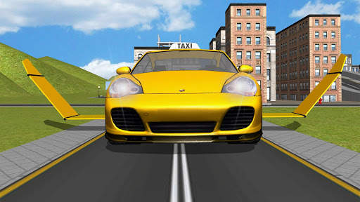 Volar simulador de coches Taxi screenshot 8