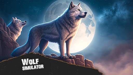 Wolf Simulator - Animal Games screenshot 1