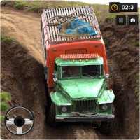 Army Cargo Truck Transport Uphill Driving logo