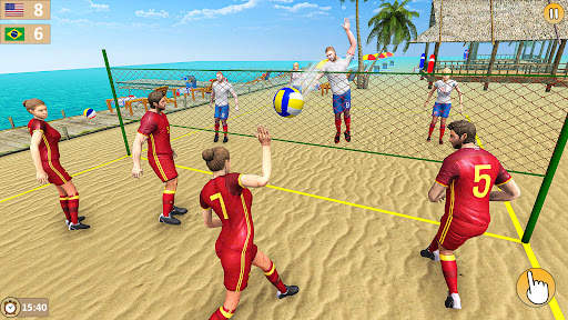 Volleyball 3D Champions Games screenshot 5