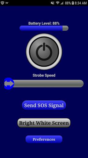 Smart Safe Dual Mode LED Flashlight Torch Pro screenshot 1