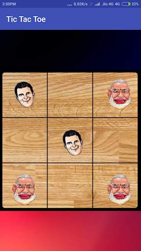 Modi Vs Rahul - Tic Tac Toe screenshot 1