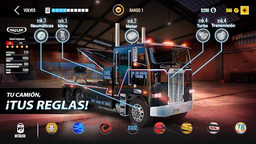 Big Rig Racing: Drag Racing screenshot 1