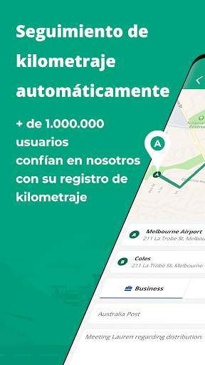 Registro de km con Driversnote screenshot 1