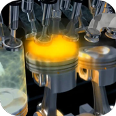 Engine 3D Model Live Wallpaper icon