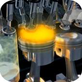 Engine 3D Model Live Wallpaper 2.0