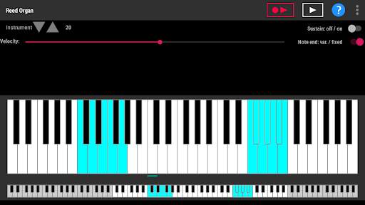 Simple piano with recorder screenshot 10