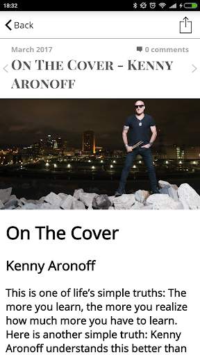 Modern Drummer Magazine 6 تصوير الشاشة