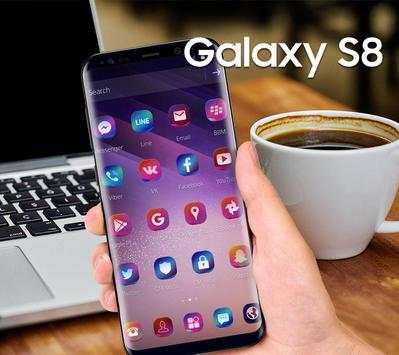Purple Theme for Galaxy S8 screenshot 2