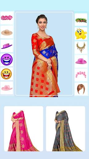 Women Fancy Saree Photo Suit 7 تصوير الشاشة