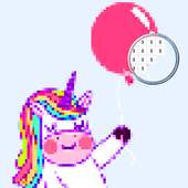 Unicorn Coloring Book, Color By Number - Pixel Art 3.1