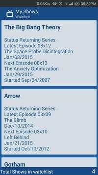 Tv Show Tracker - todo TV screenshot 4