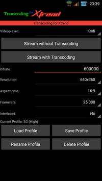 Transcoding for Xtrend screenshot 4
