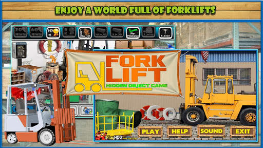 Free New Hidden Object Games Free New Forklift screenshot 1