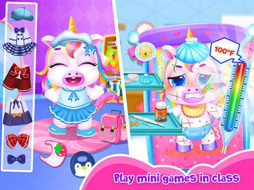 Unicorn School - Carnival School Life screenshot 8