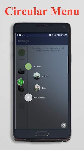 Quick Call (Quick Contact) 1 تصوير الشاشة