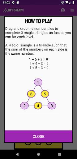 Magic Triangles - Math Puzzles - Aritgram screenshot 4