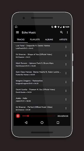 Echo Music Player screenshot 1