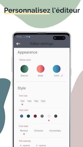 TrebEdit - Éditeur HTML mobile screenshot 7