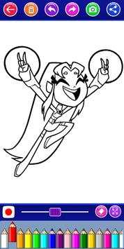 Teen Coloring Titans Go screenshot 6